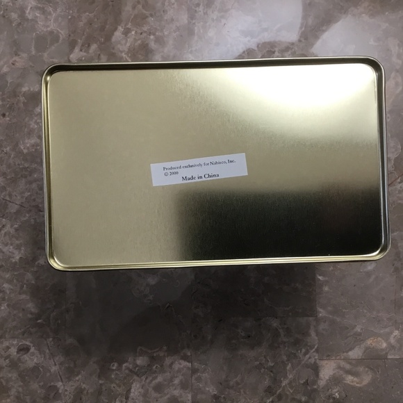 NIB 2000 Premium Partners Saltine Crackers Empty 3x5 Recipe Card Tin - Picture 7 of 9